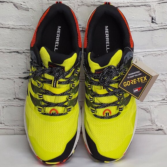 MERRELL 'NOVA 3 GORE-TEX' WEATHER/WATERPROOF TRAIL RUNNING REFLECTIVE SHOES - Picture 8 of 16